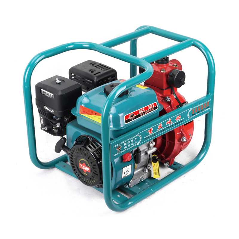 Pompe à eau puissante pour moteur à essence à double turbine