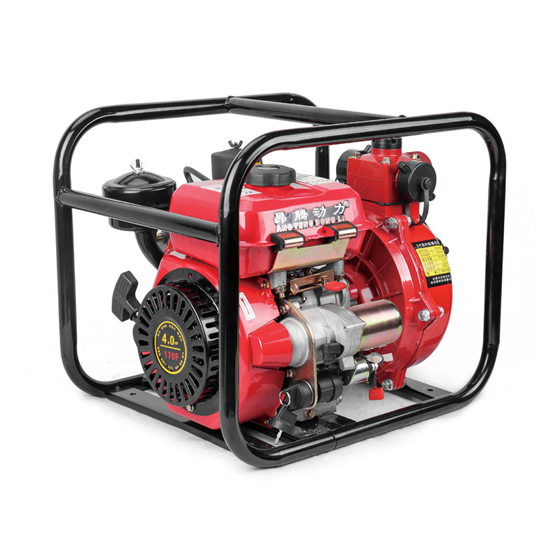 Pompe à eau pour moteur diesel auto-amorçante à double turbine