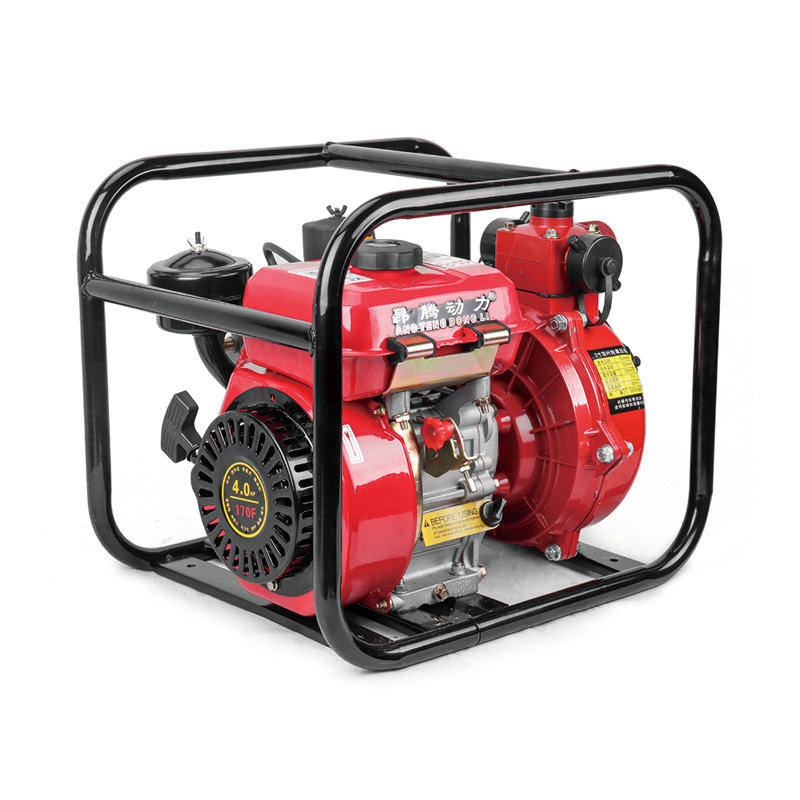 Pompe à eau pour moteur diesel auto-amorçante à double turbine