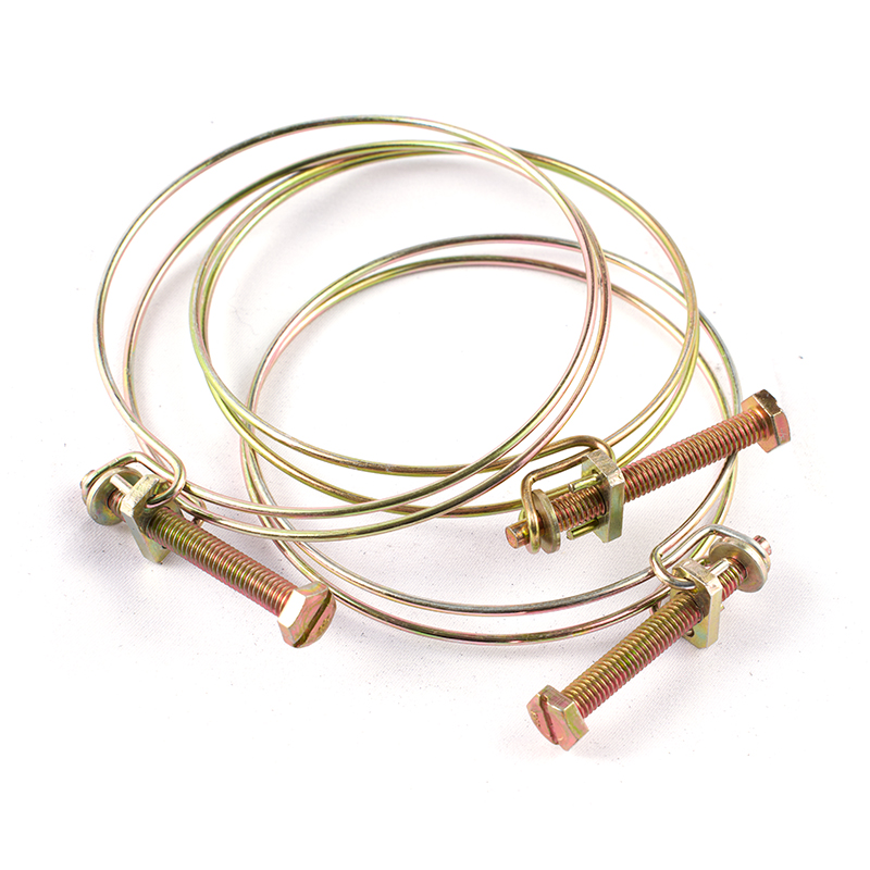 Colliers de serrage à double bande métallique