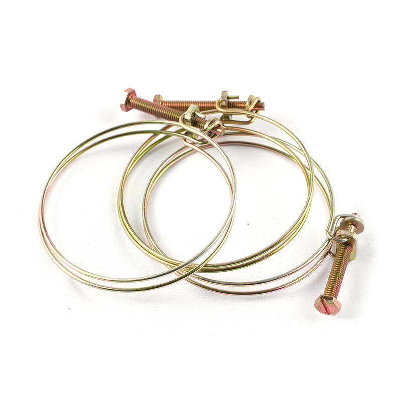 Colliers de serrage à double bande métallique