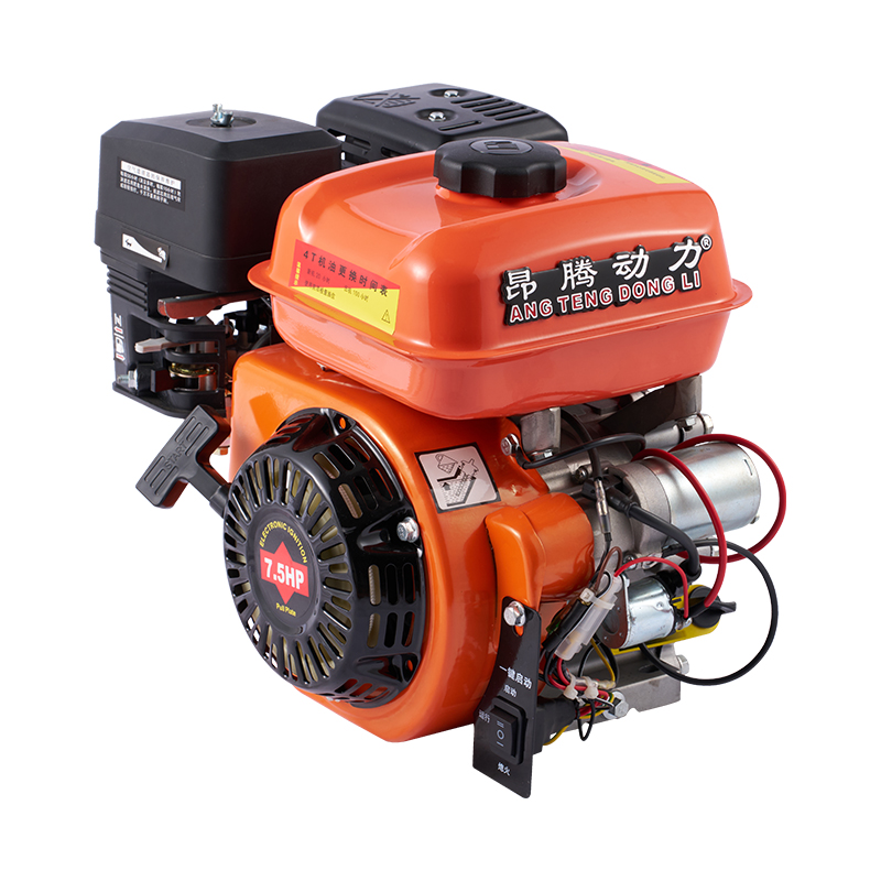 Moteur à essence à commande manuelle à faible bruit