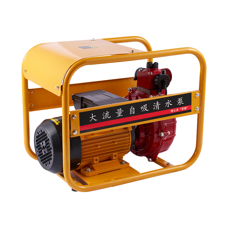 Pompe à eau électrique agricole auto-amorçante à double turbine