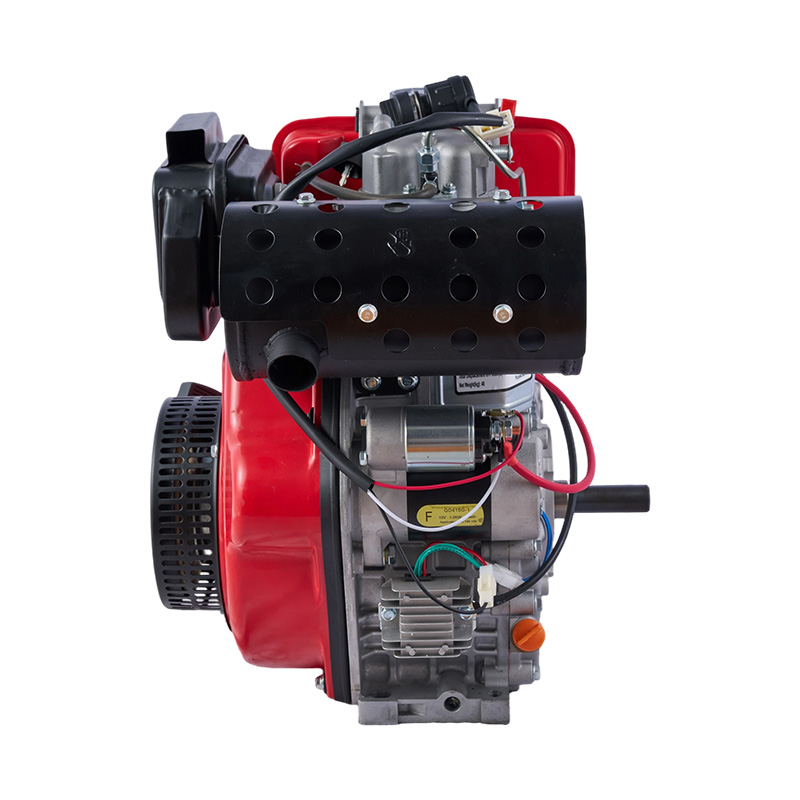 Moteur diesel de refroidissement par air à cylindre unique 170f