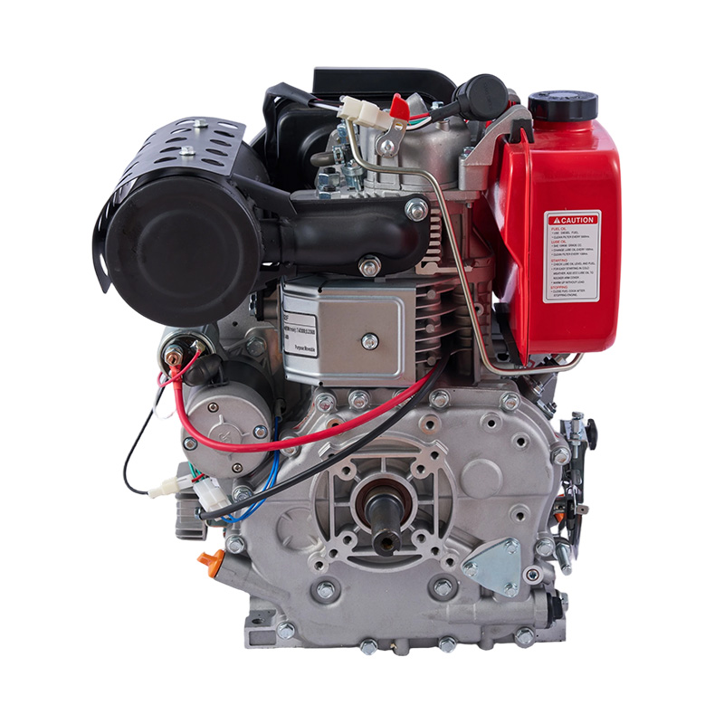 Moteur diesel de refroidissement par air à cylindre unique 170f