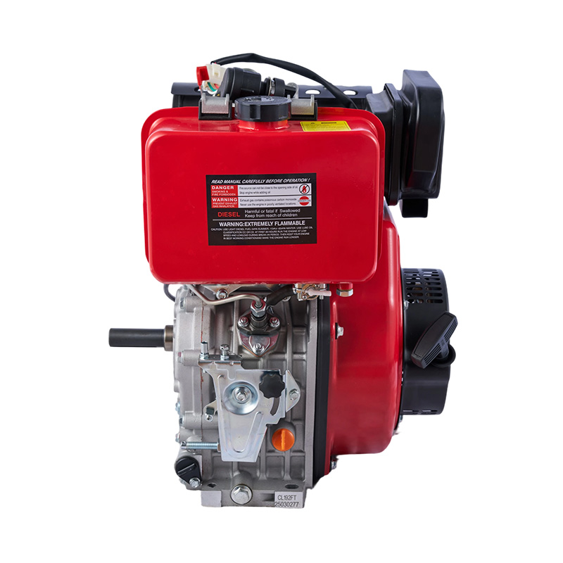 Moteur diesel de refroidissement par air à cylindre unique 170f