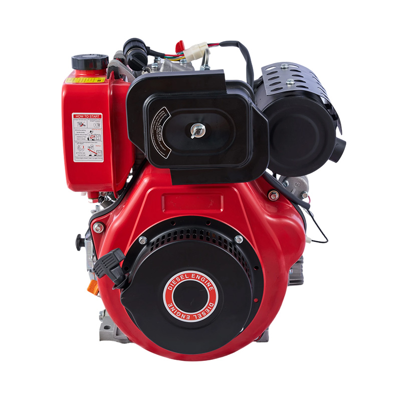 Moteur diesel de refroidissement par air à cylindre unique 170f