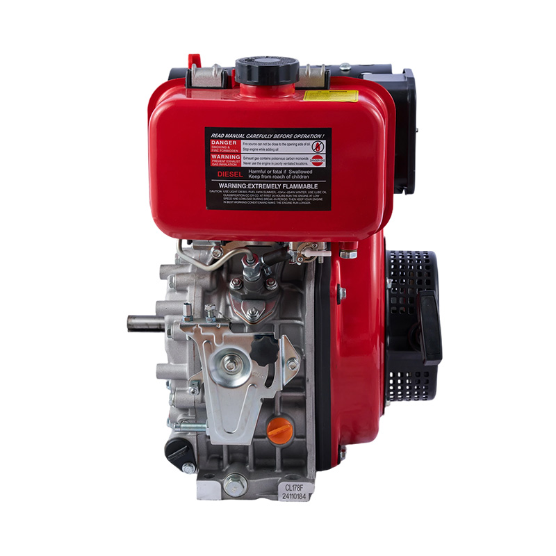 Moteur diesel de refroidissement par air à cylindre unique 170f