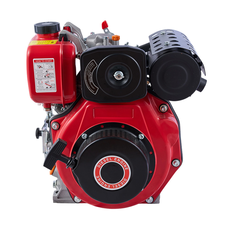 Moteur diesel de refroidissement par air à cylindre unique 170f