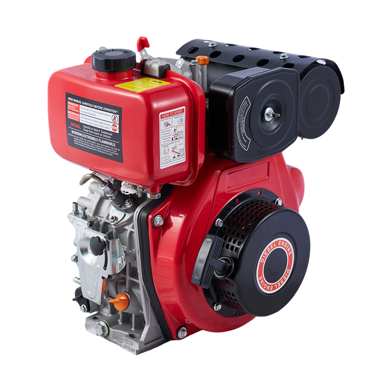 Moteur diesel de refroidissement par air à cylindre unique 170f